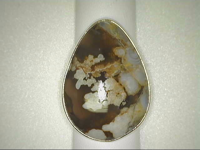 Lewis & Clark Agate Ring in Sterling Silver