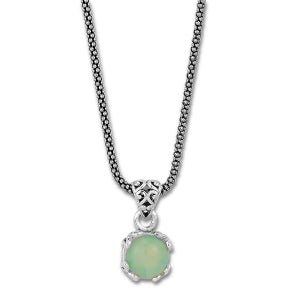 Opal Pendant/Chain in Sterling Silver