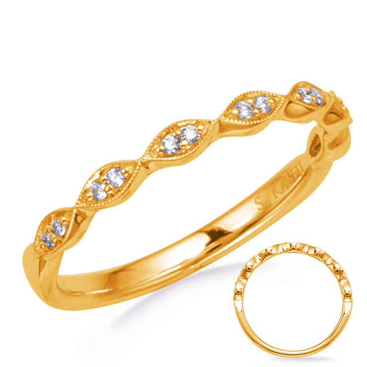 Diamond Ring in 14K Yellow Gold (.08 ctw)