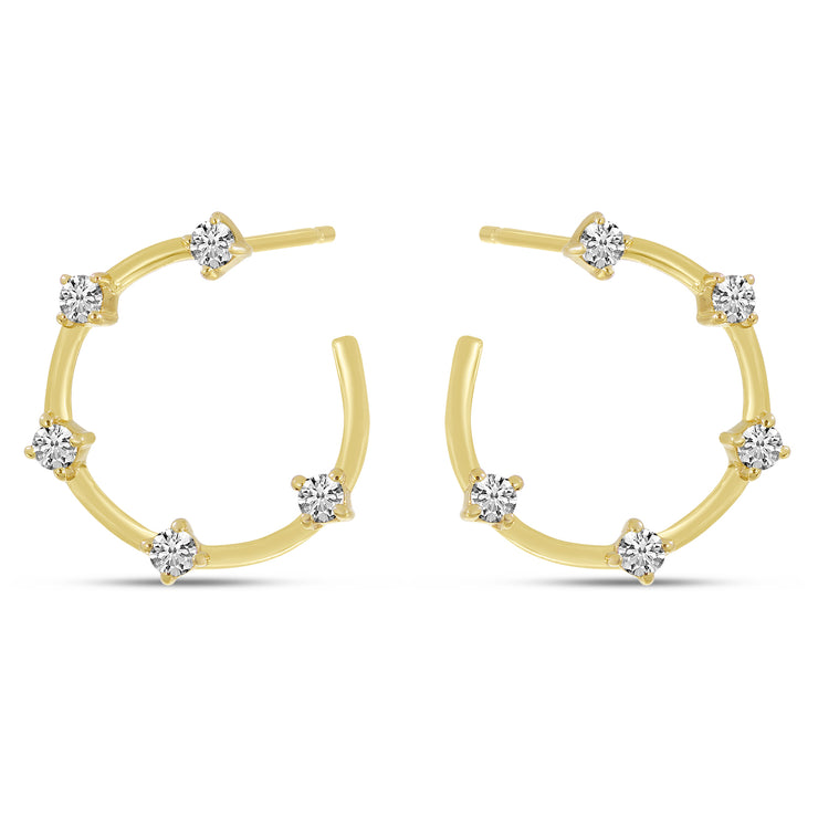 Diamond Constellation Earrings in 14K Yellow Gold (.35 ctw)
