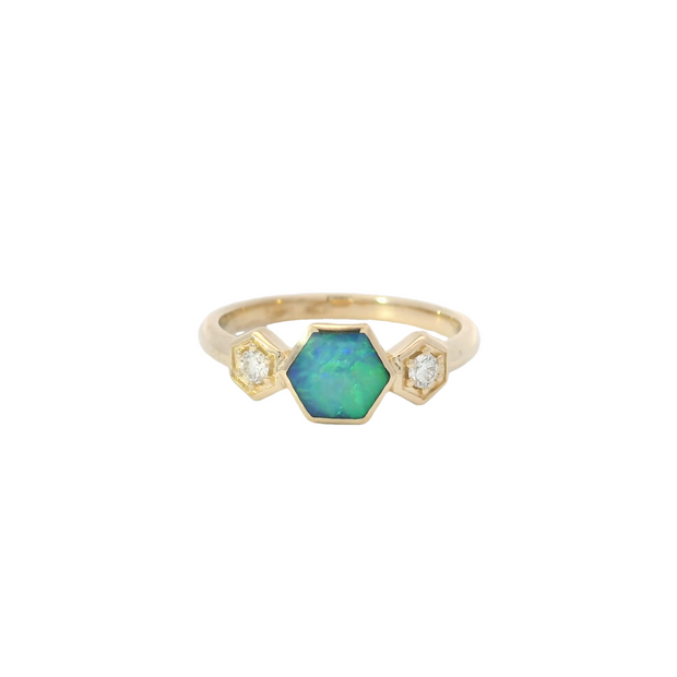 Austrailian Opal Ring