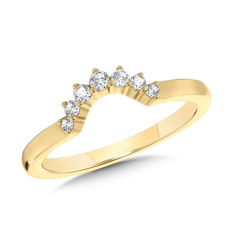 14K Yellow gold GRADUATING DIA
