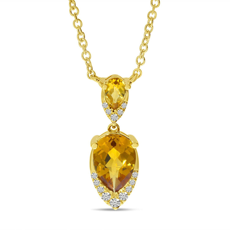 Colored Stone Pendant
