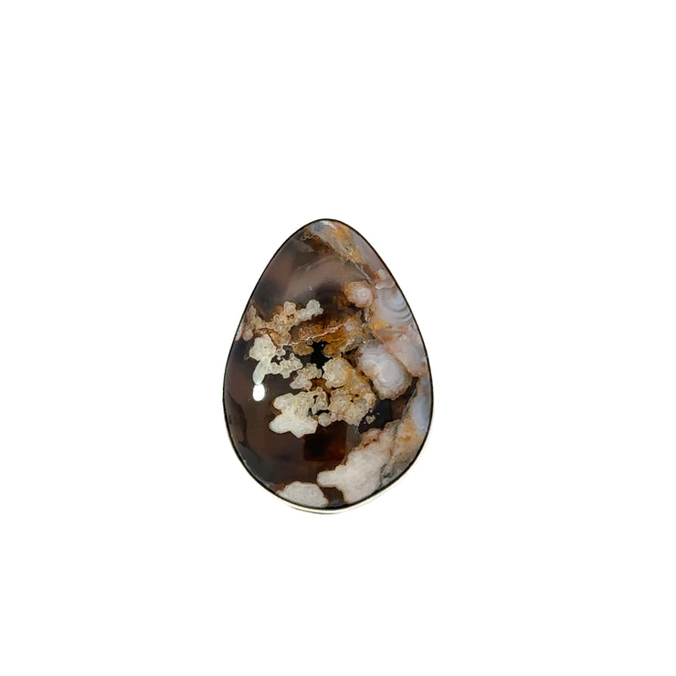 Lewis & Clark Agate Ring in Sterling Silver