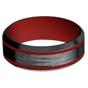 Zirconium + Treebarkh , Bead Finish + USMC Red