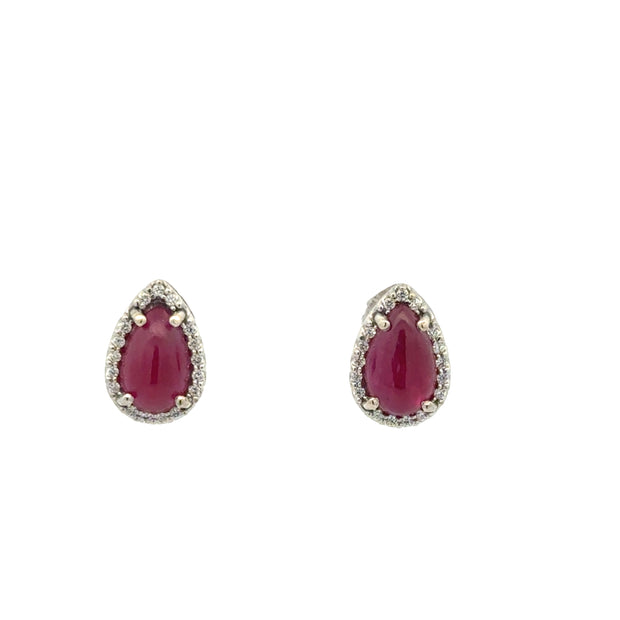 Colored Stone Earring