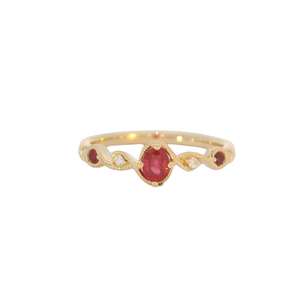 Colored Stone Ring