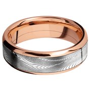 14K Rose Gold + Polish , Polish Finish