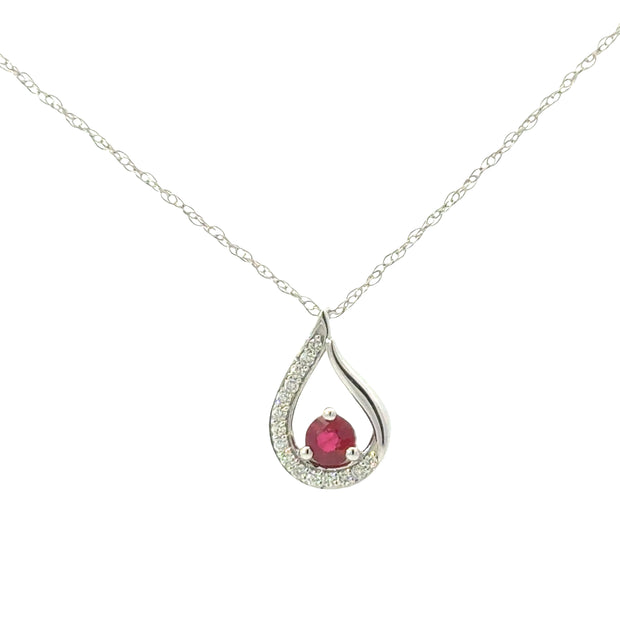Colored Stone Pendant