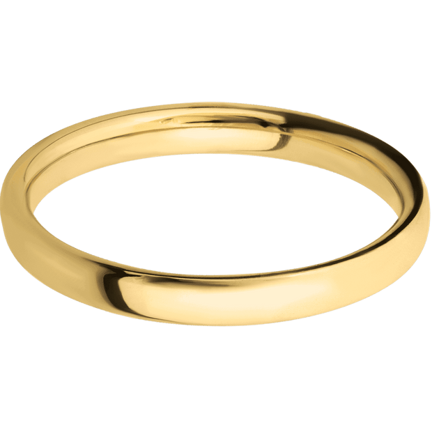 14K Yellow Gold with Polish Finish