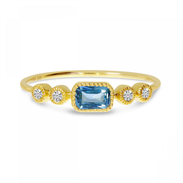 Colored Stone Ring