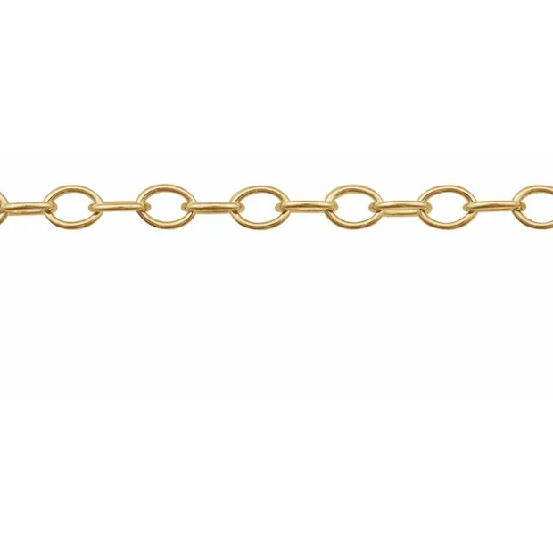 14K Yellow Gold 2.5 mm Cable 7