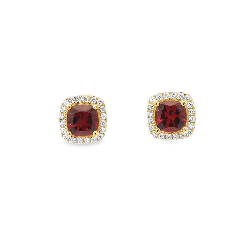 Colored Stone Earring
