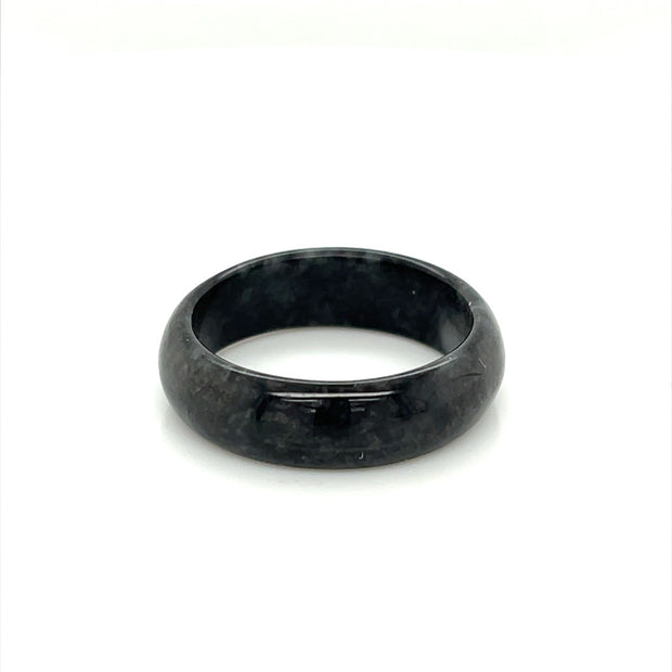 Grey Jadeite Band Ring
