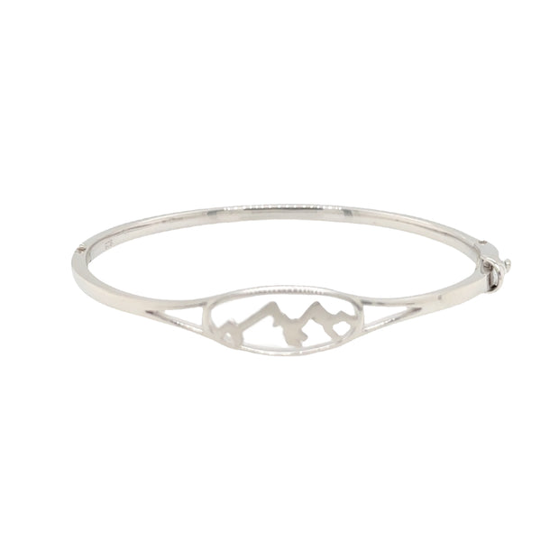 Sterling Small Oval Mountain S