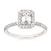 Eco-Brilliance® Diamond & White Gold Engagement Ring