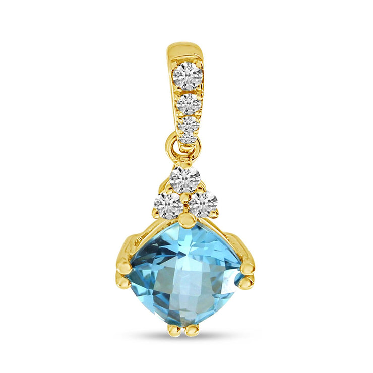 Colored Stone Pendant