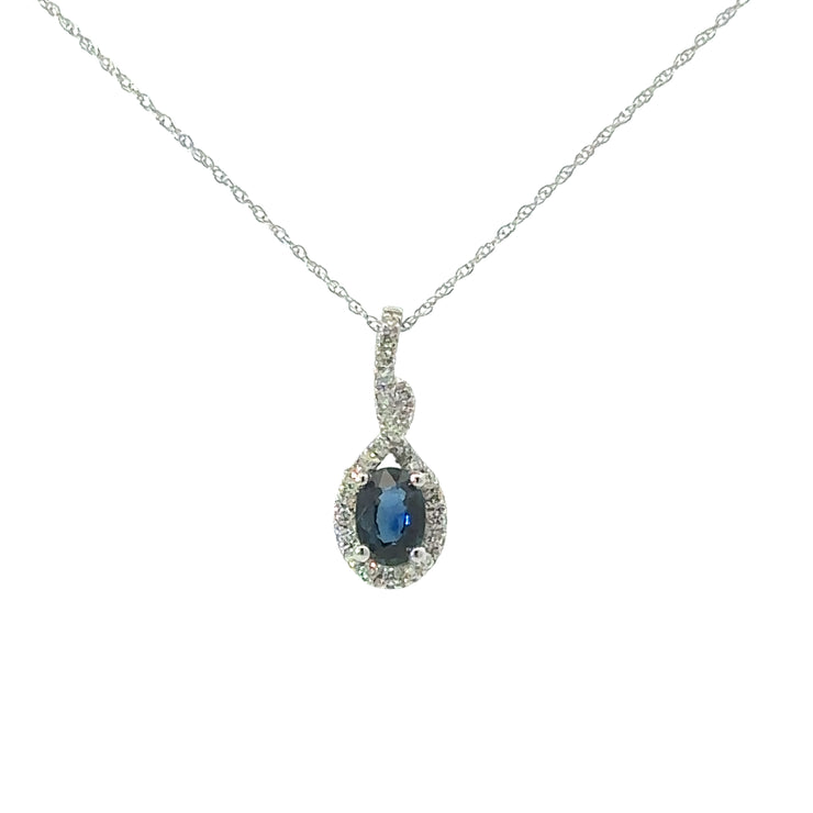 .98ct Oval Blue Sapphire Penda