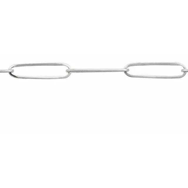 14K White Gold 2.6 mm Papercli