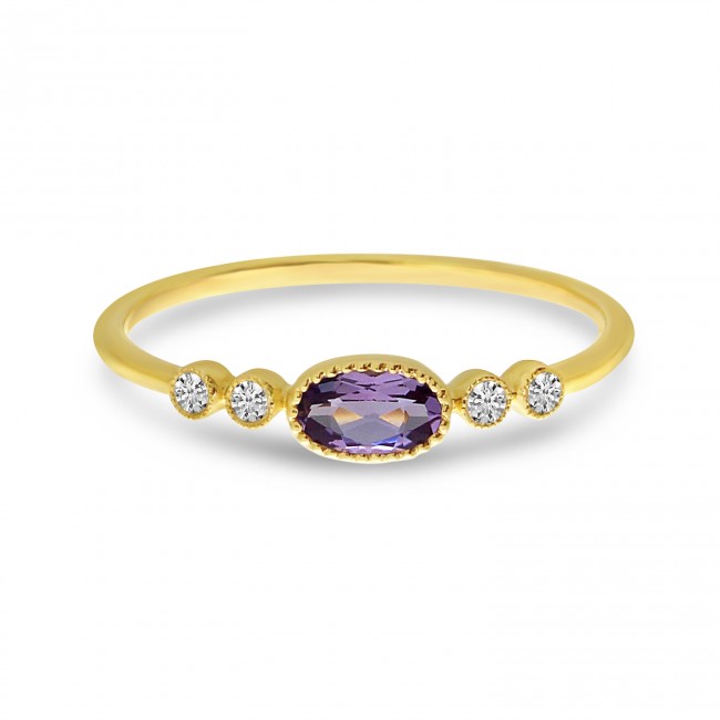 Colored Stone Ring
