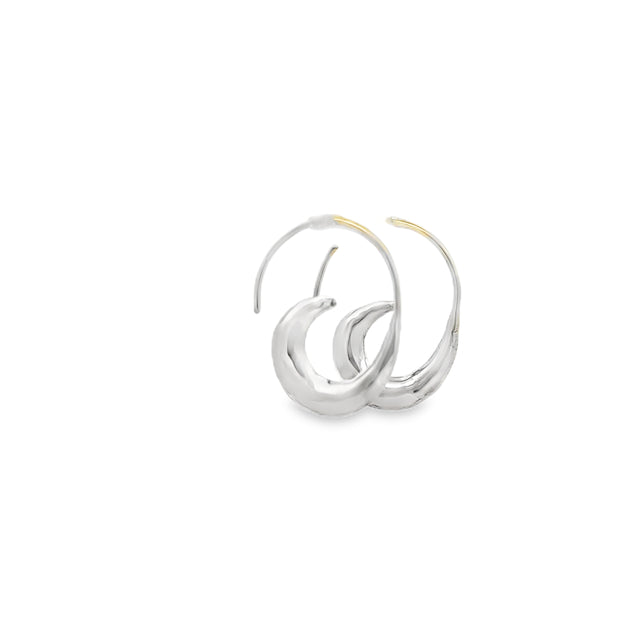 Sterling Small Polished Puffed