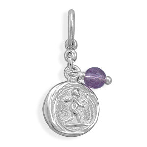 Ster Wax Seal Cupid w/ Amethys